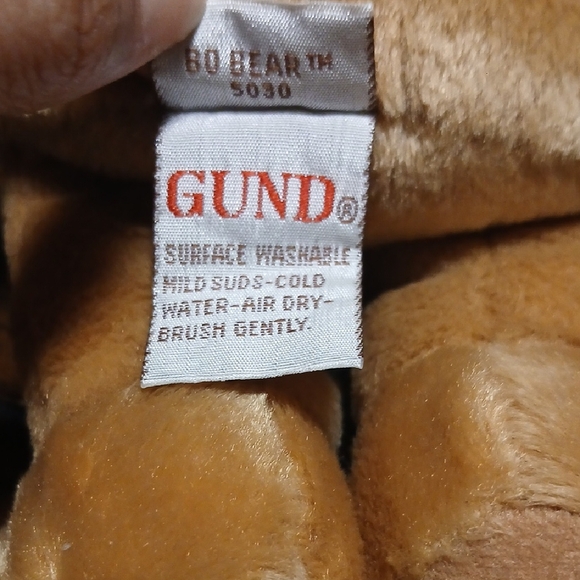 Gund Brown and Red Plush Stuffed Animal - Picture 3 of 5